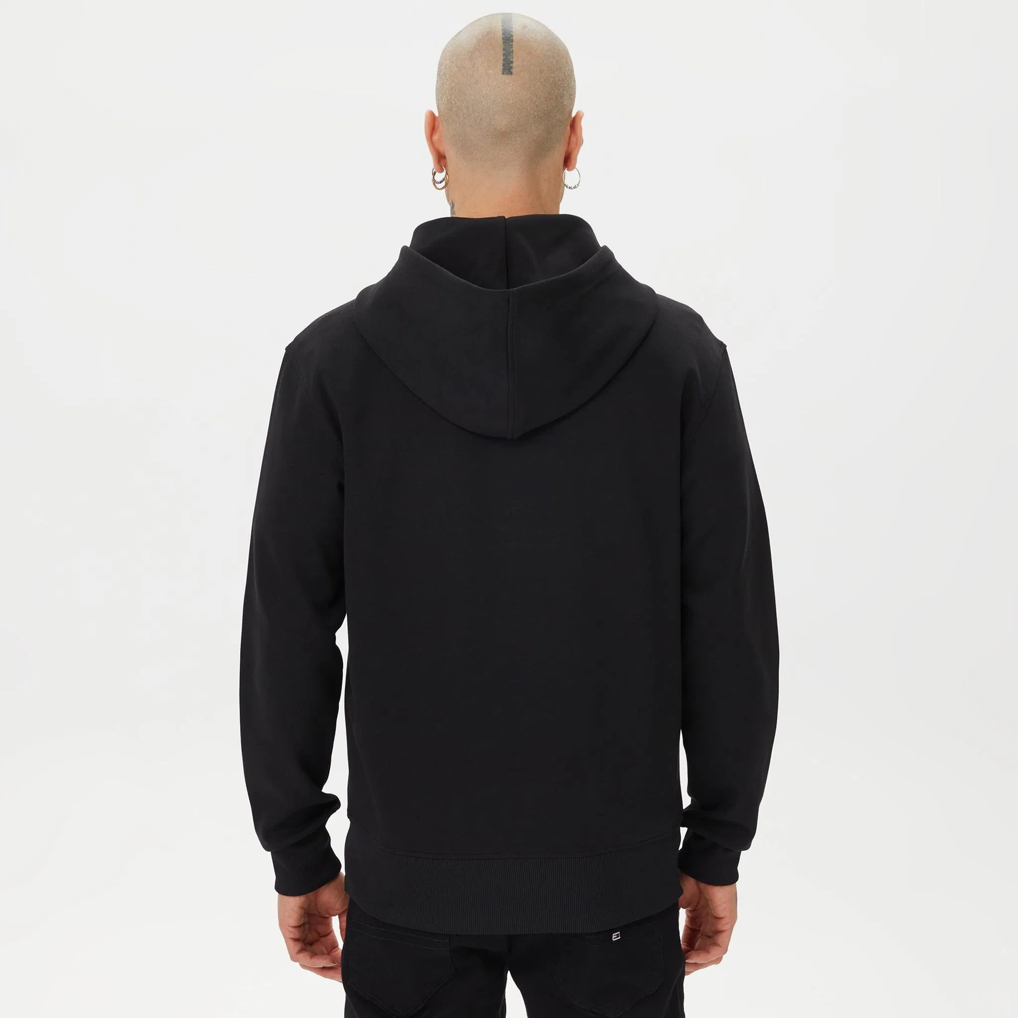 CK Jeans Mix Media Zip Ceket