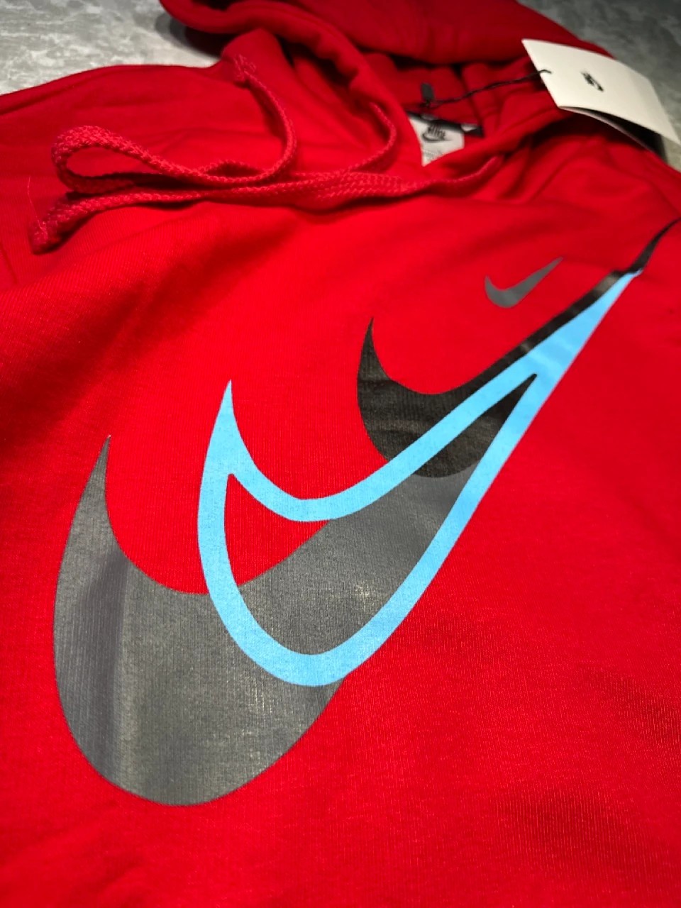 Triple Swoosh Graphic Kapüşonlu Hoodie