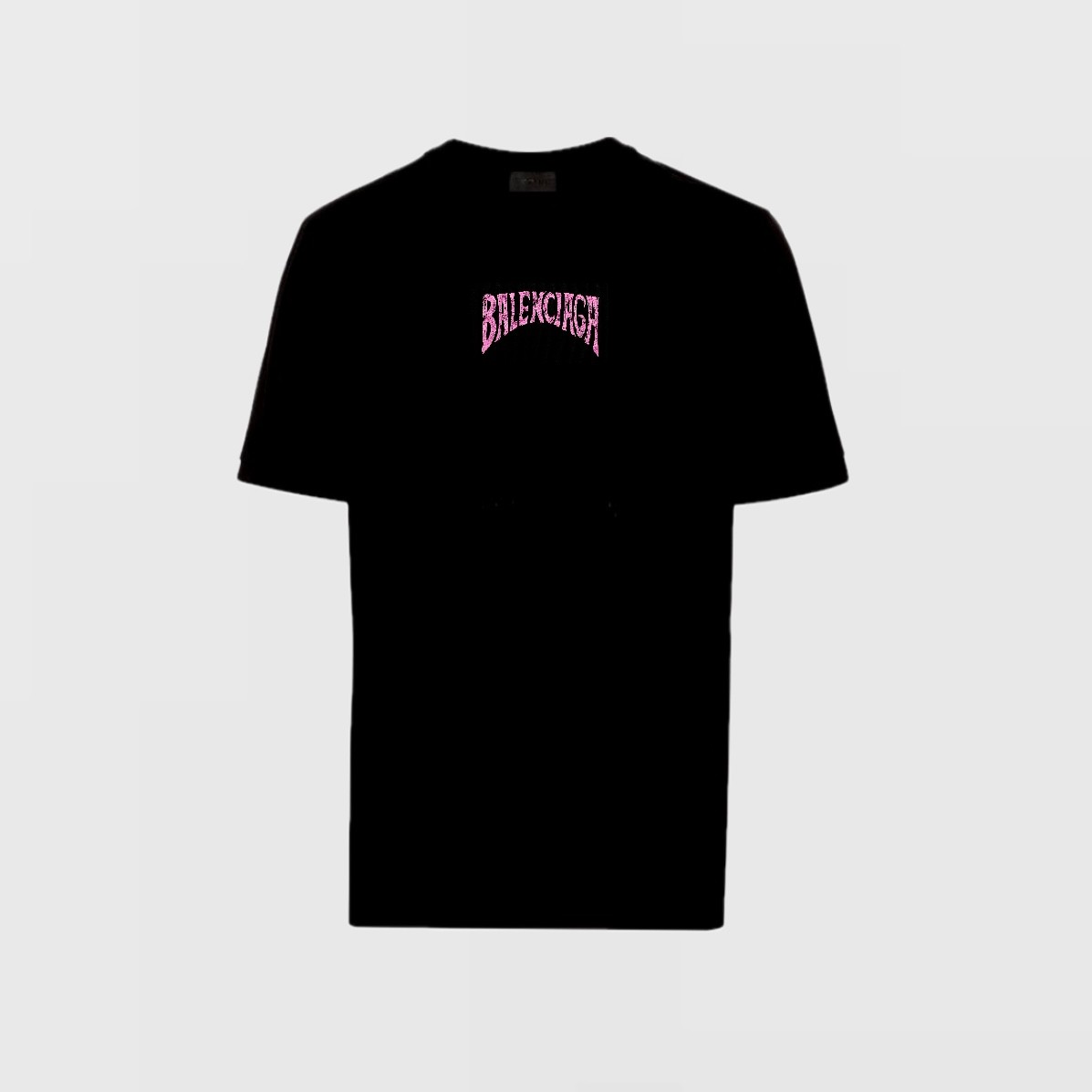 Pink Logo Cotton T-Shirt