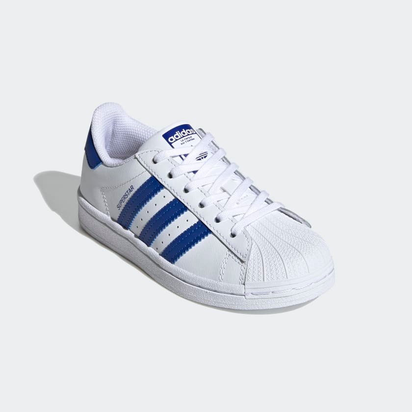 Superstar White/Blue Logo