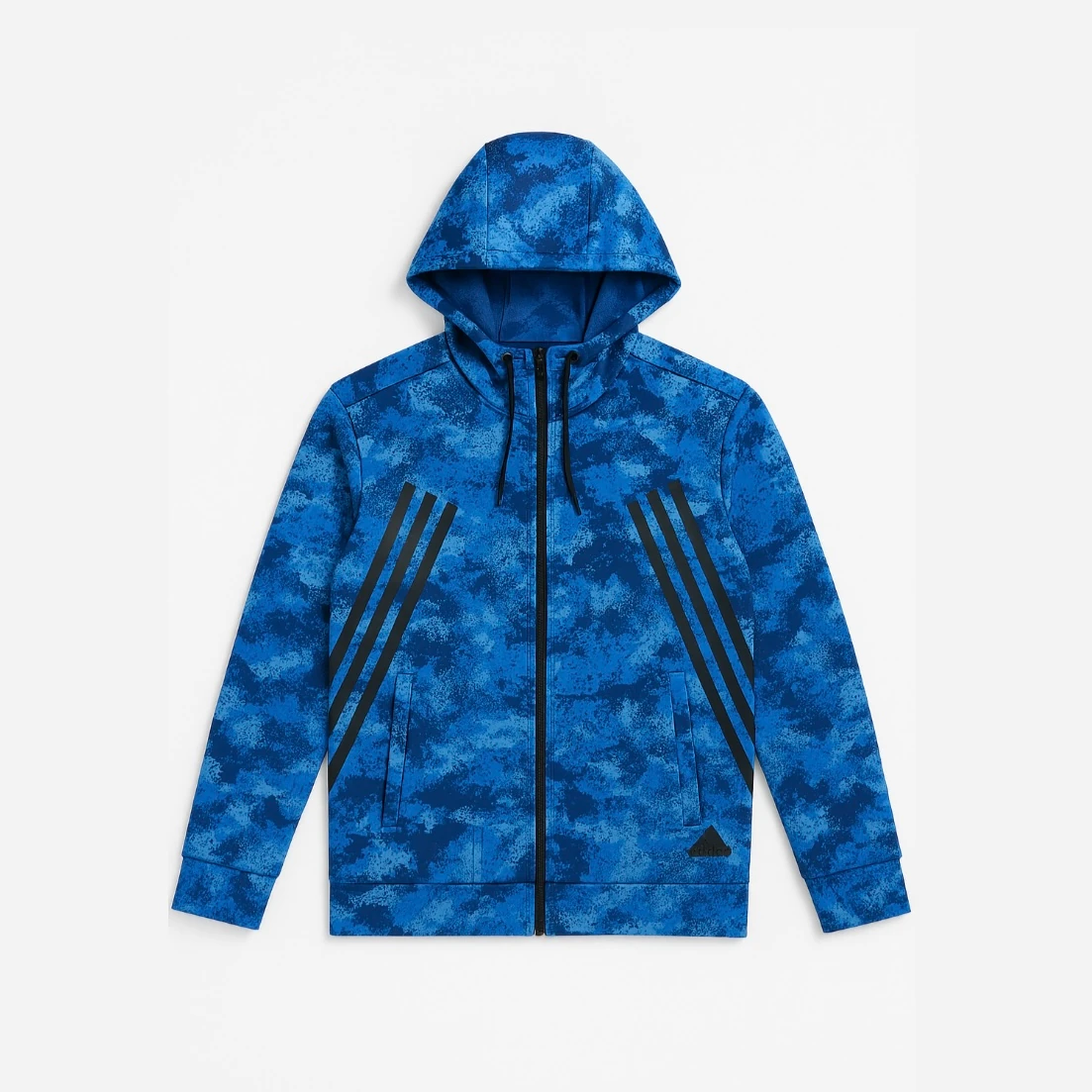 Kamuflaj Tam Boy Fermuarlı Üst