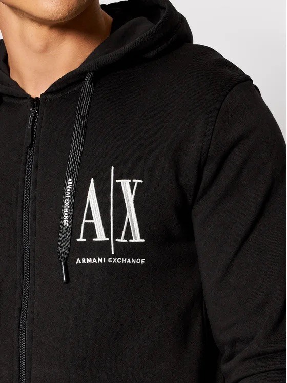 AX Logo Premium Black Eşofman Takımı