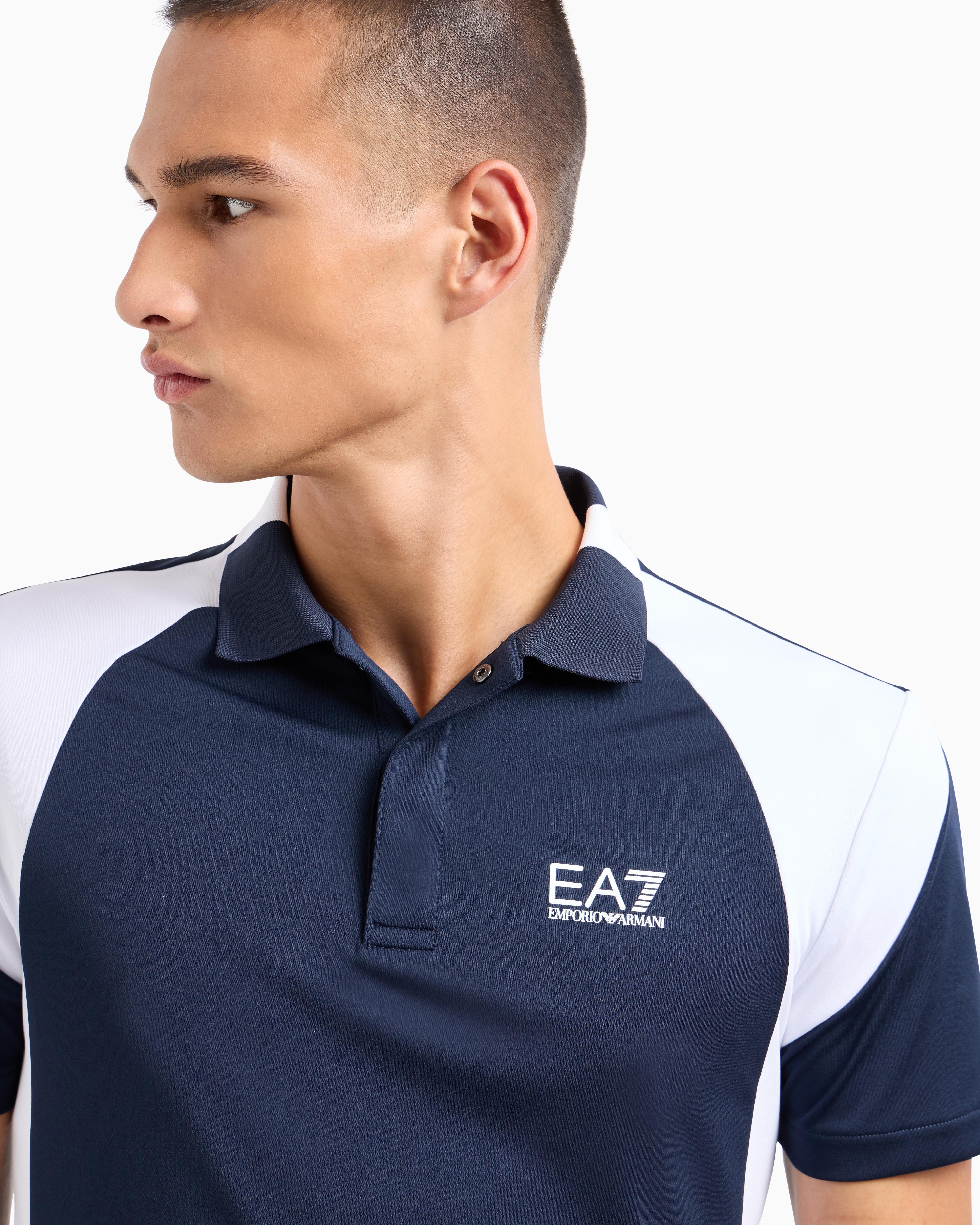 EA7 Tennis Ventus7 Polo Yaka T-Shirt