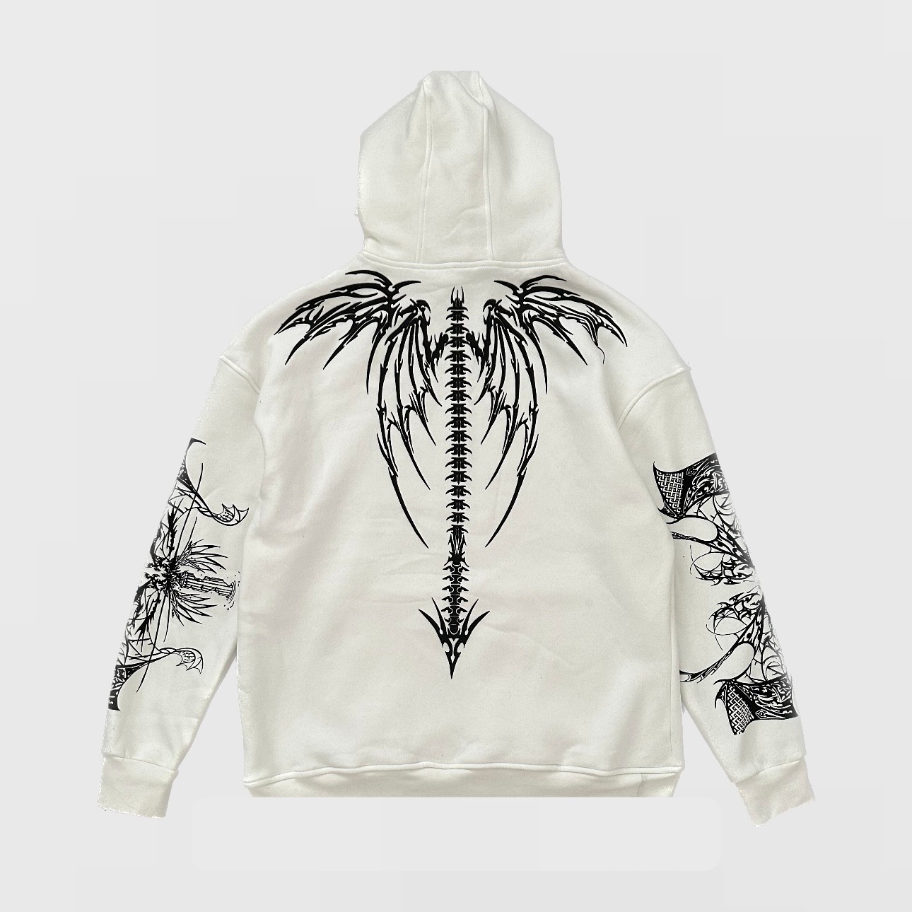 Dark Angel Beyaz Hoodie