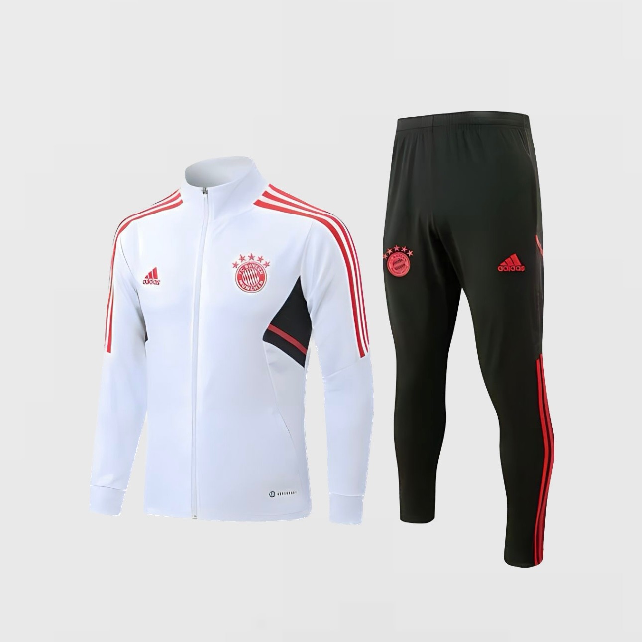 Bayern Münih Training Eşofman Takımı White/Black/Red