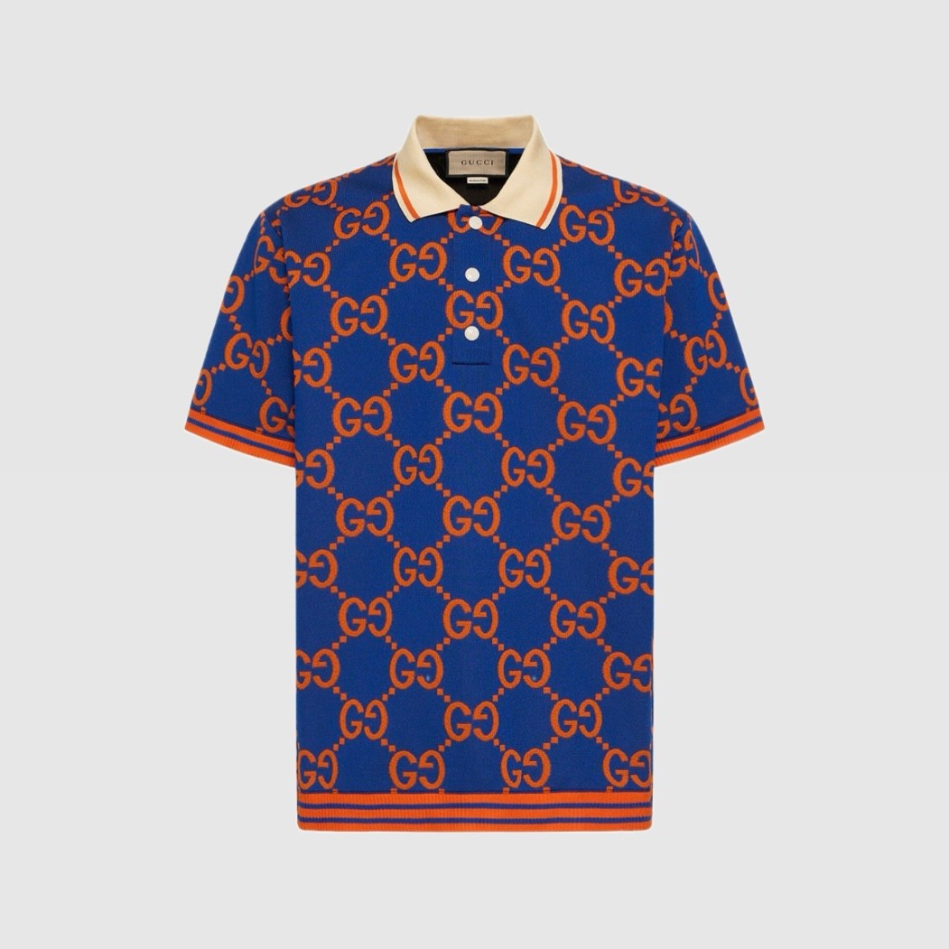 Gucci monogram polo deals