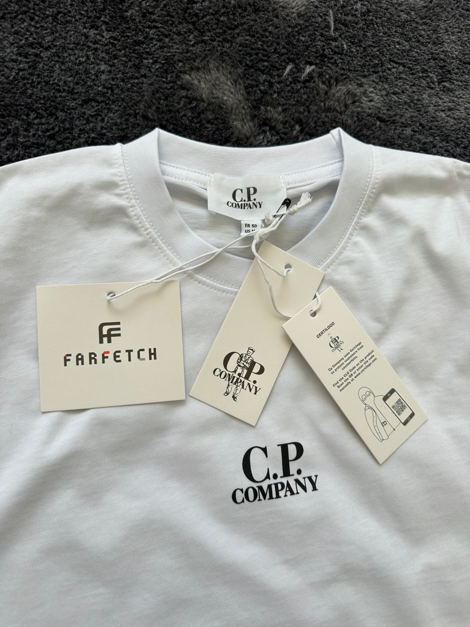 CP Logo Tee Cotton T-Shirt