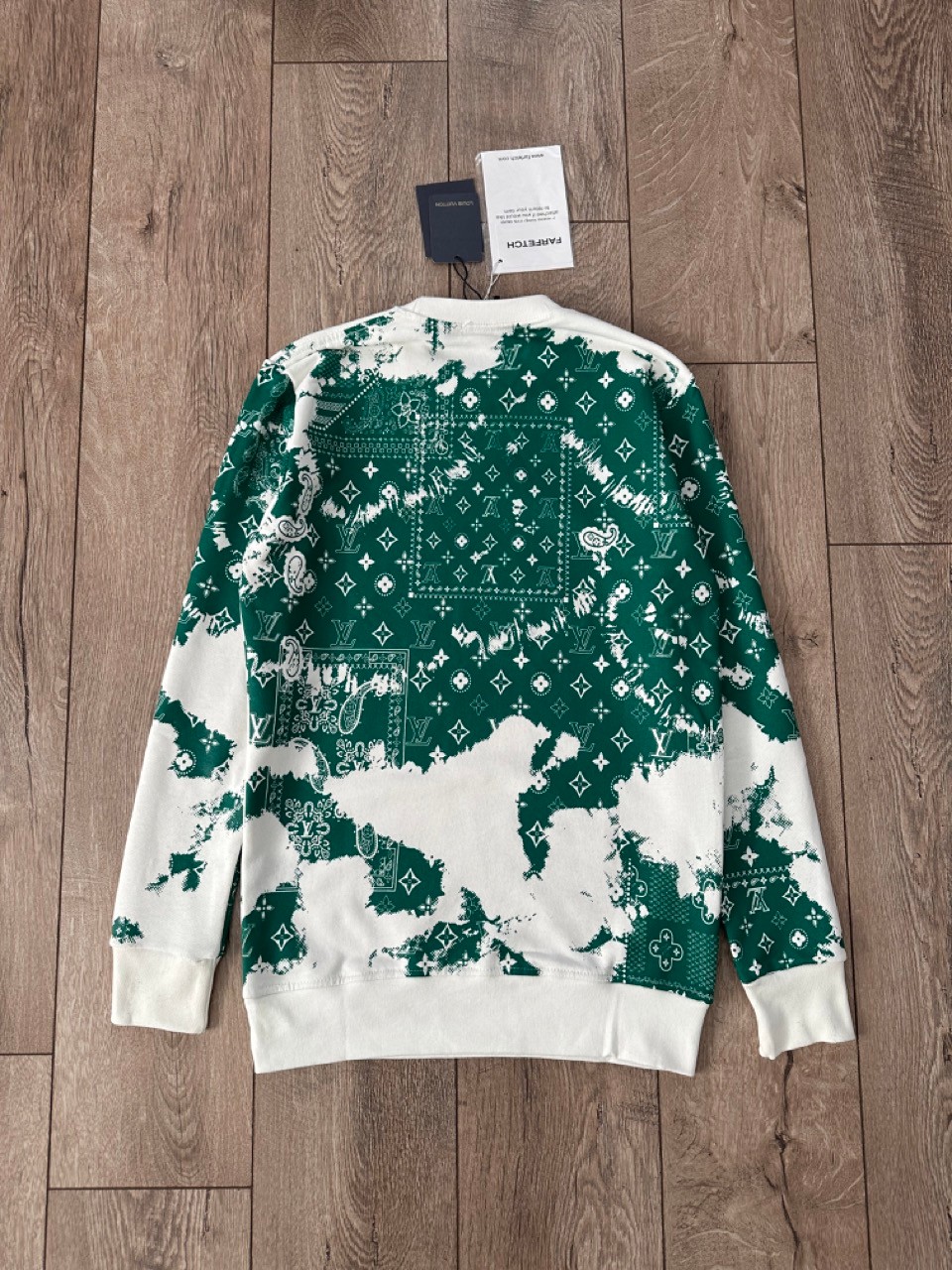 Hologram Sweat Beyaz/Yeşil