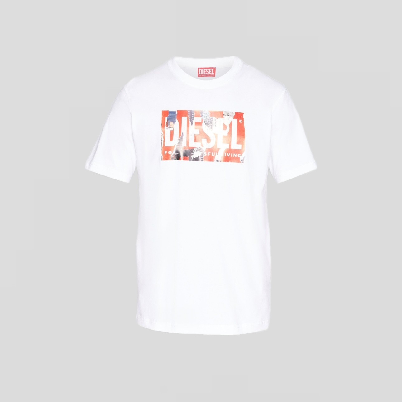 Just Runway Genderless T-Shirt - Beyaz
