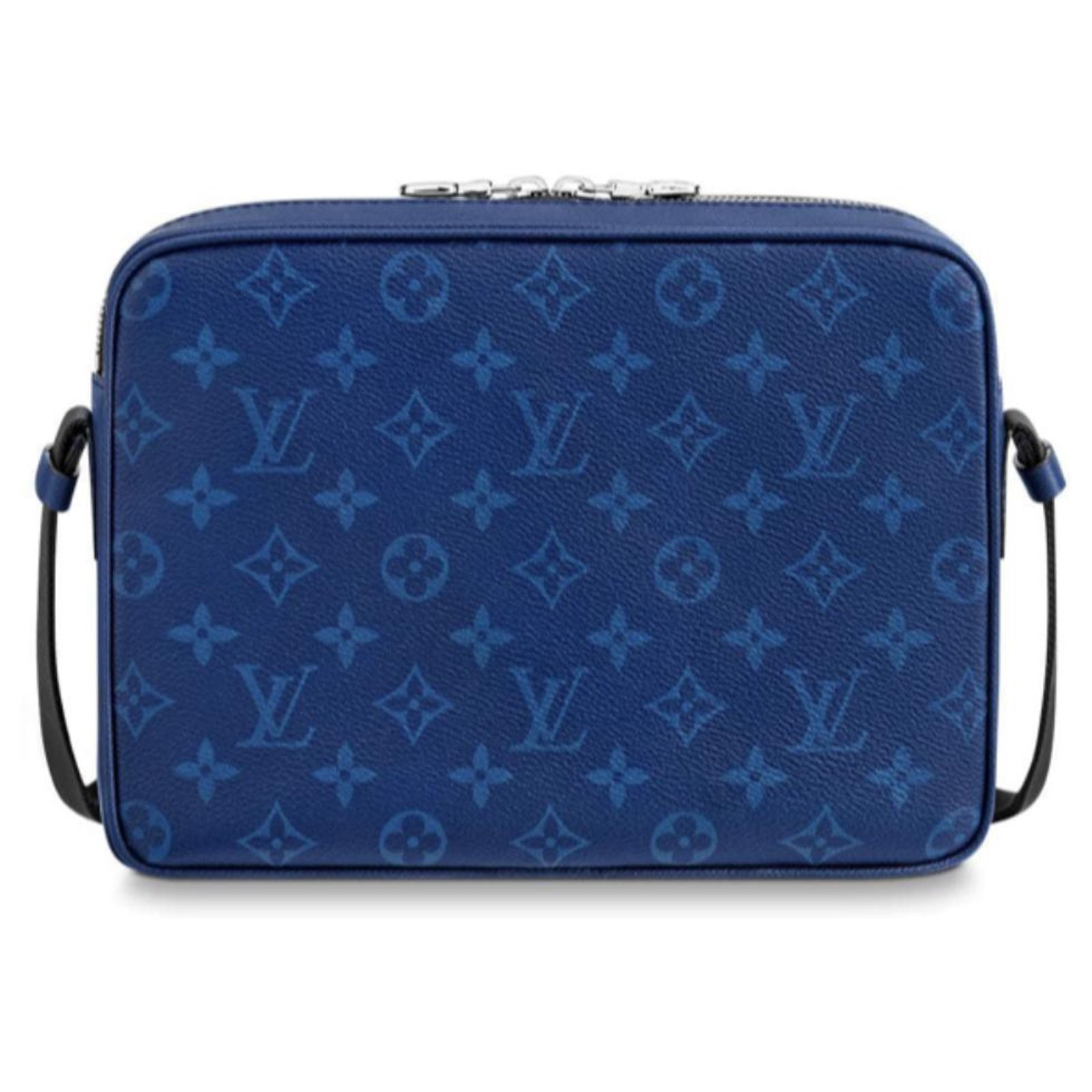 Taiga Monogram Outdoor Messenger Cobalt Çanta