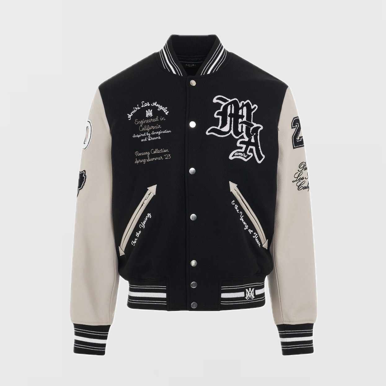 Logo Patch Bomber Ceket