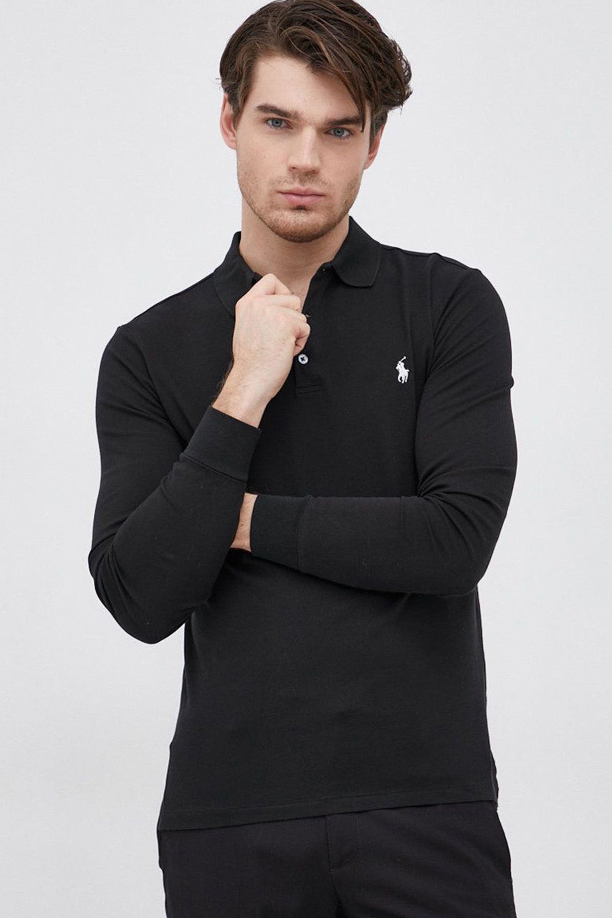 PRL Stretch Mesh Uzun Kollu Polo