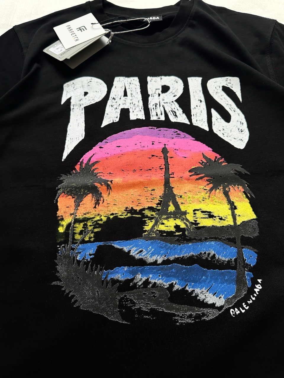 Paris Eyfel Kule Logo T-Shirt