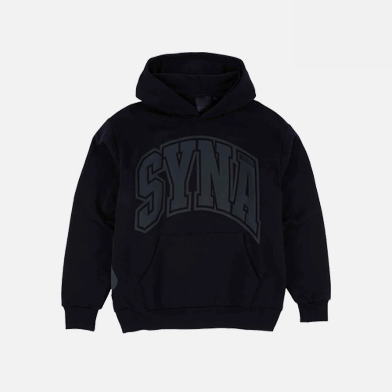 Syna World College Logo Hoodie - Black/Black