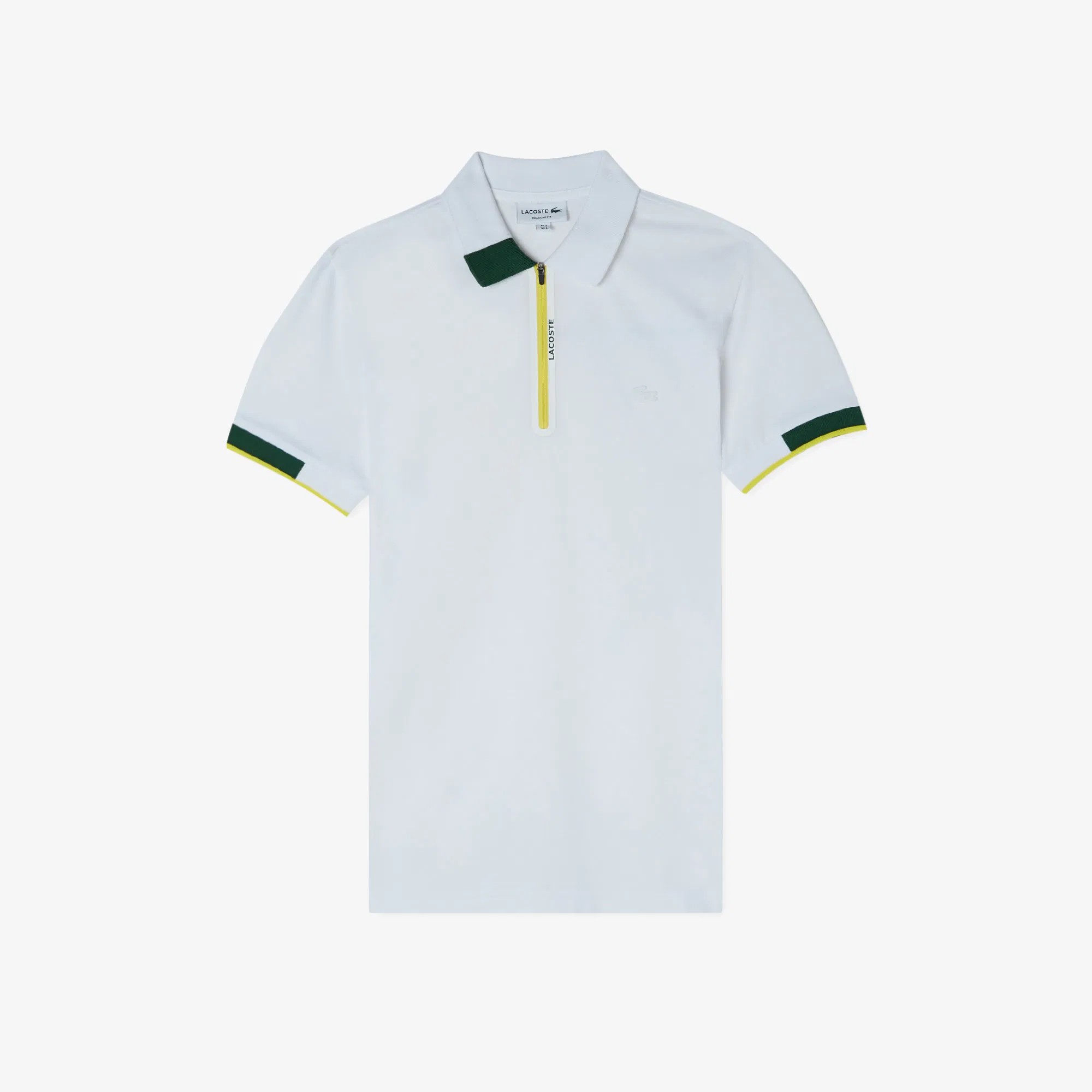 Fermuarlı Polo Yaka T-Shirt