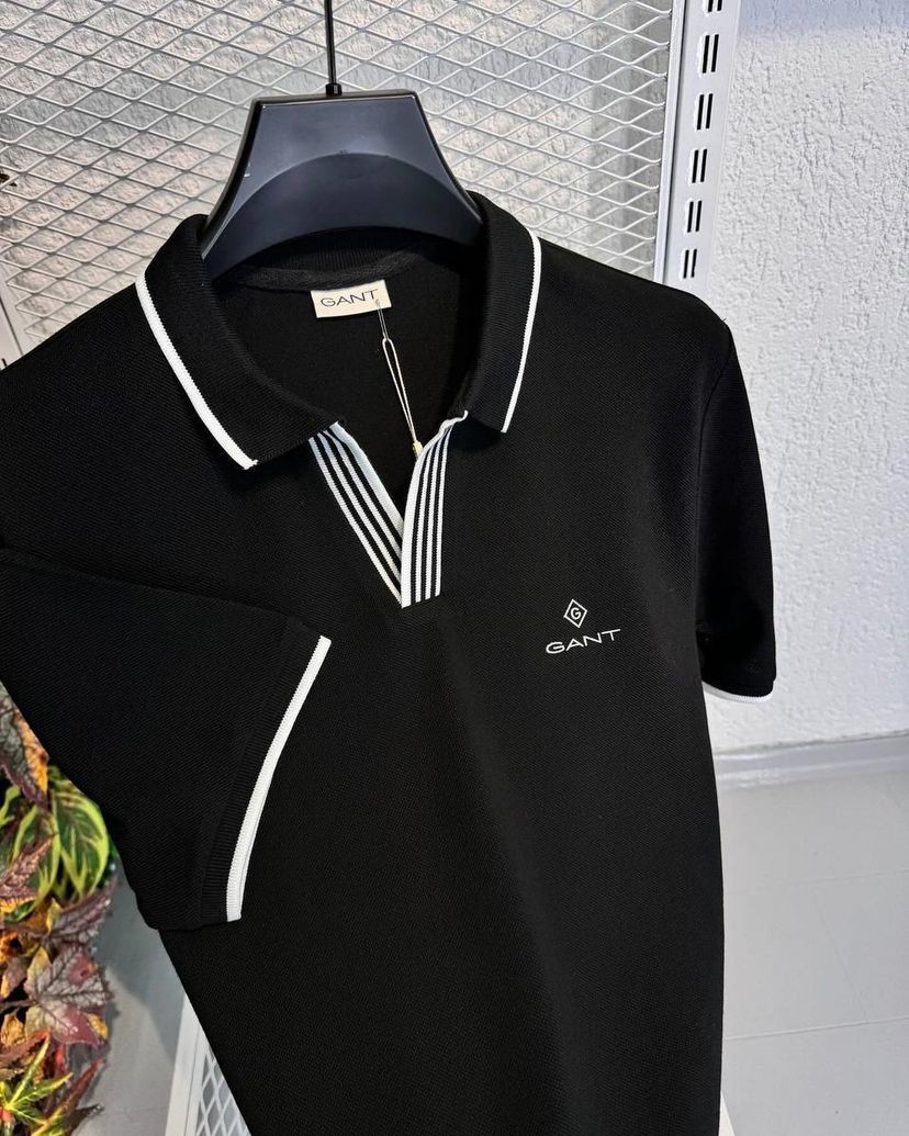 Polo Yakalı Cotton T-Shirt