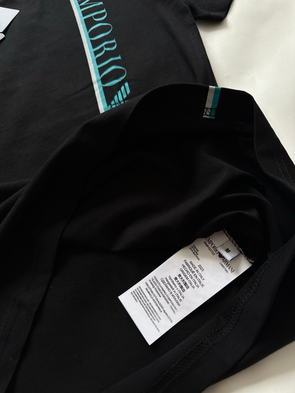 EA Blue Line Logo T-Shirt