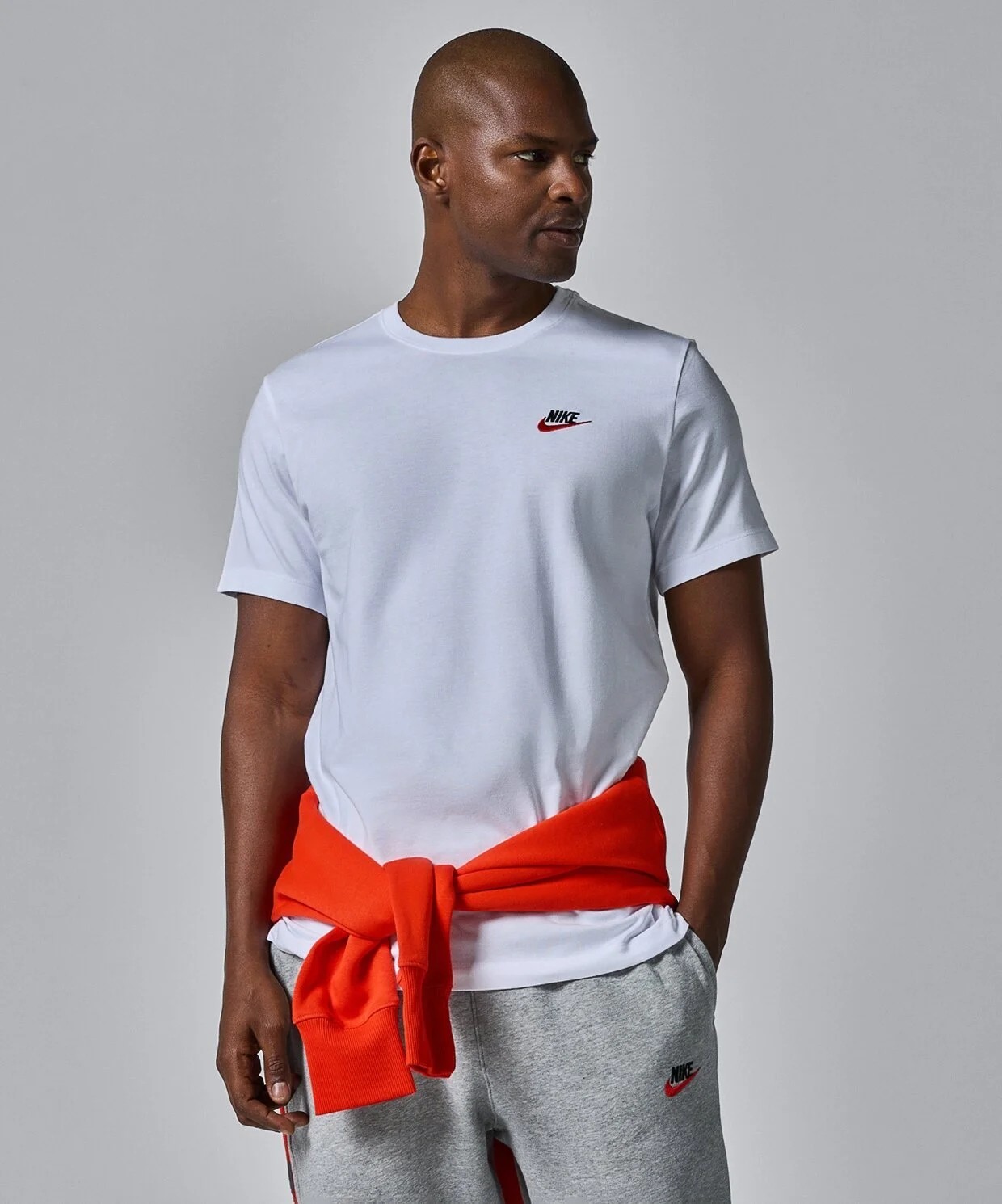 Nike Sportswear Club Fleece Beyaz T-Shirt