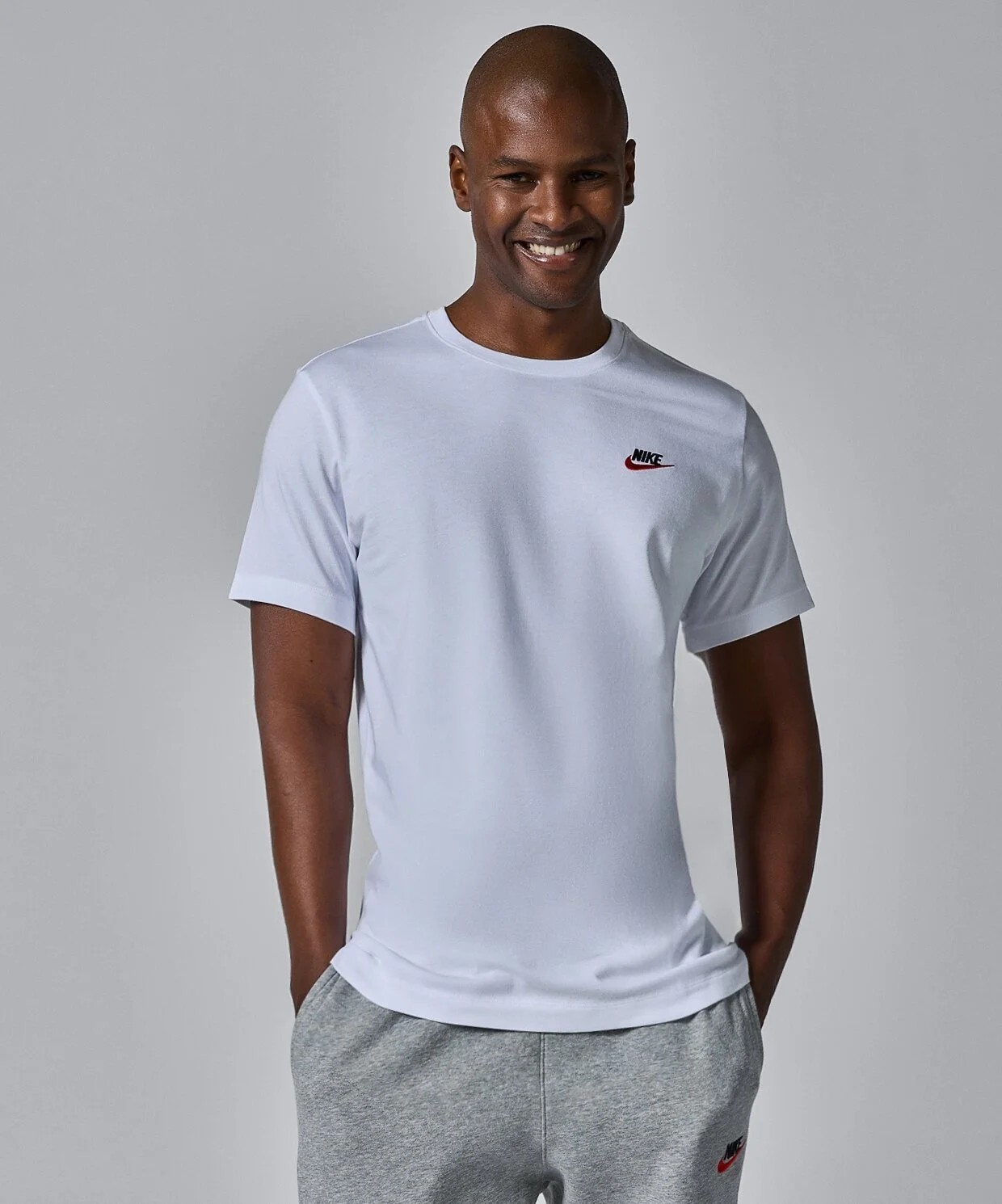 Nike Sportswear Club Fleece Beyaz T-Shirt