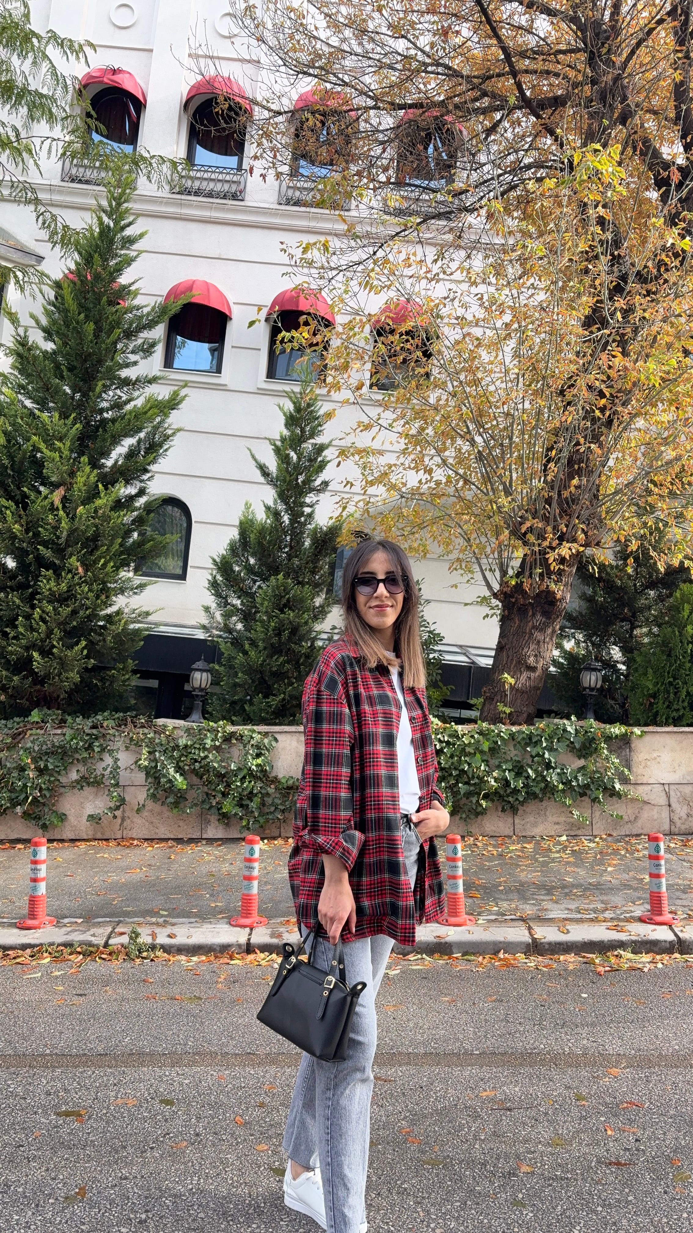 Kırmızı  Ekoseli Gömlek