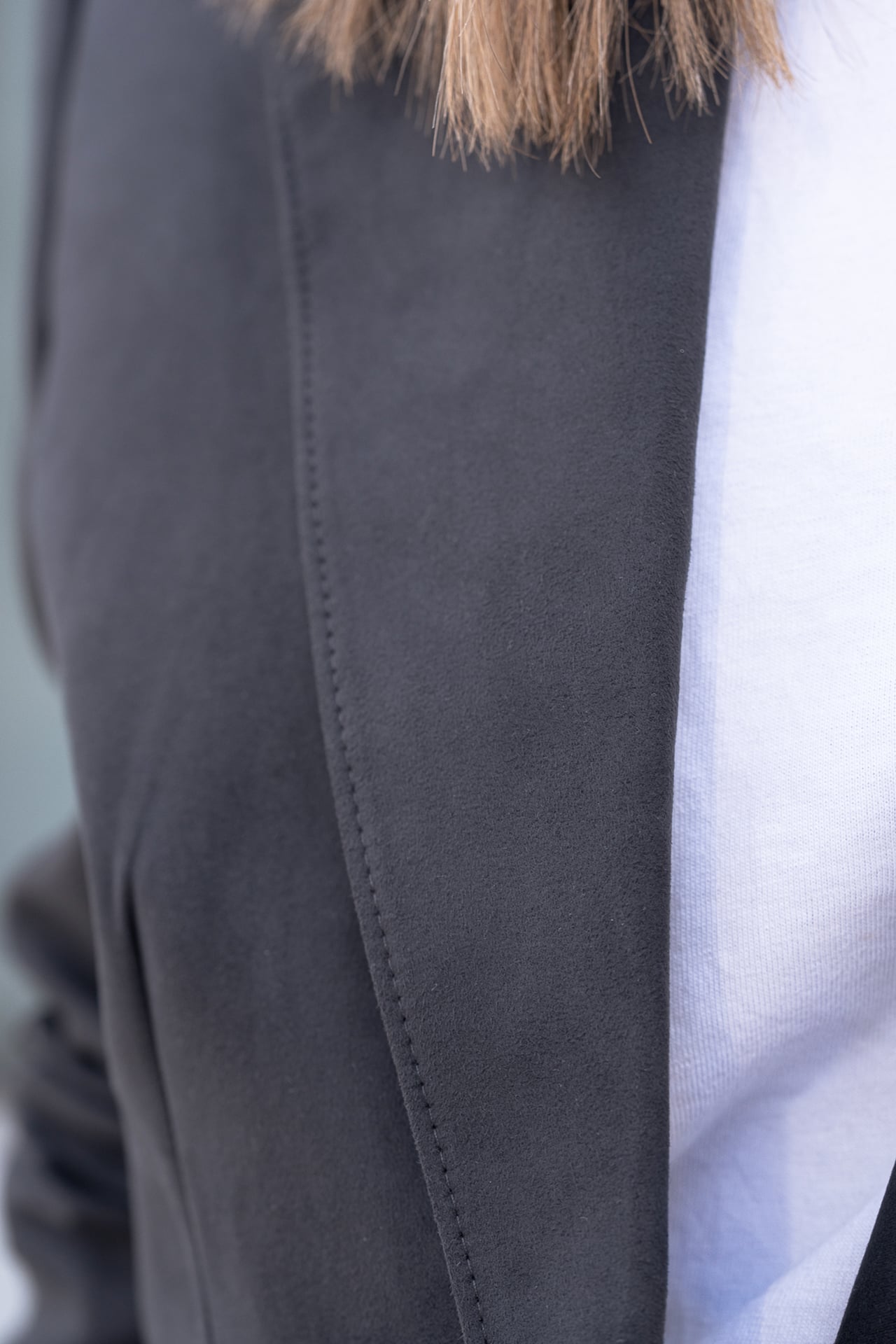 Süet Oversize Ceket