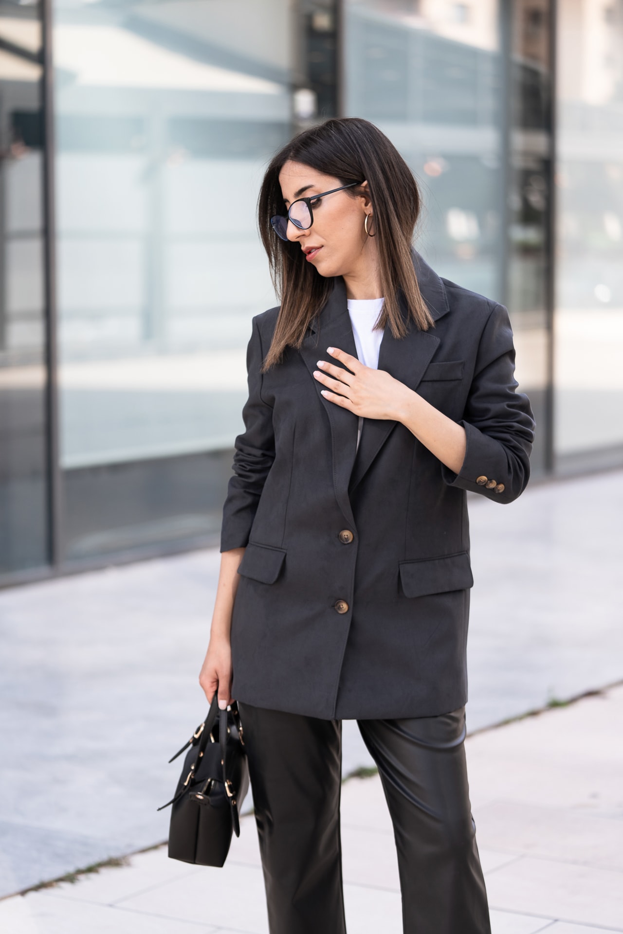 Süet Oversize Ceket