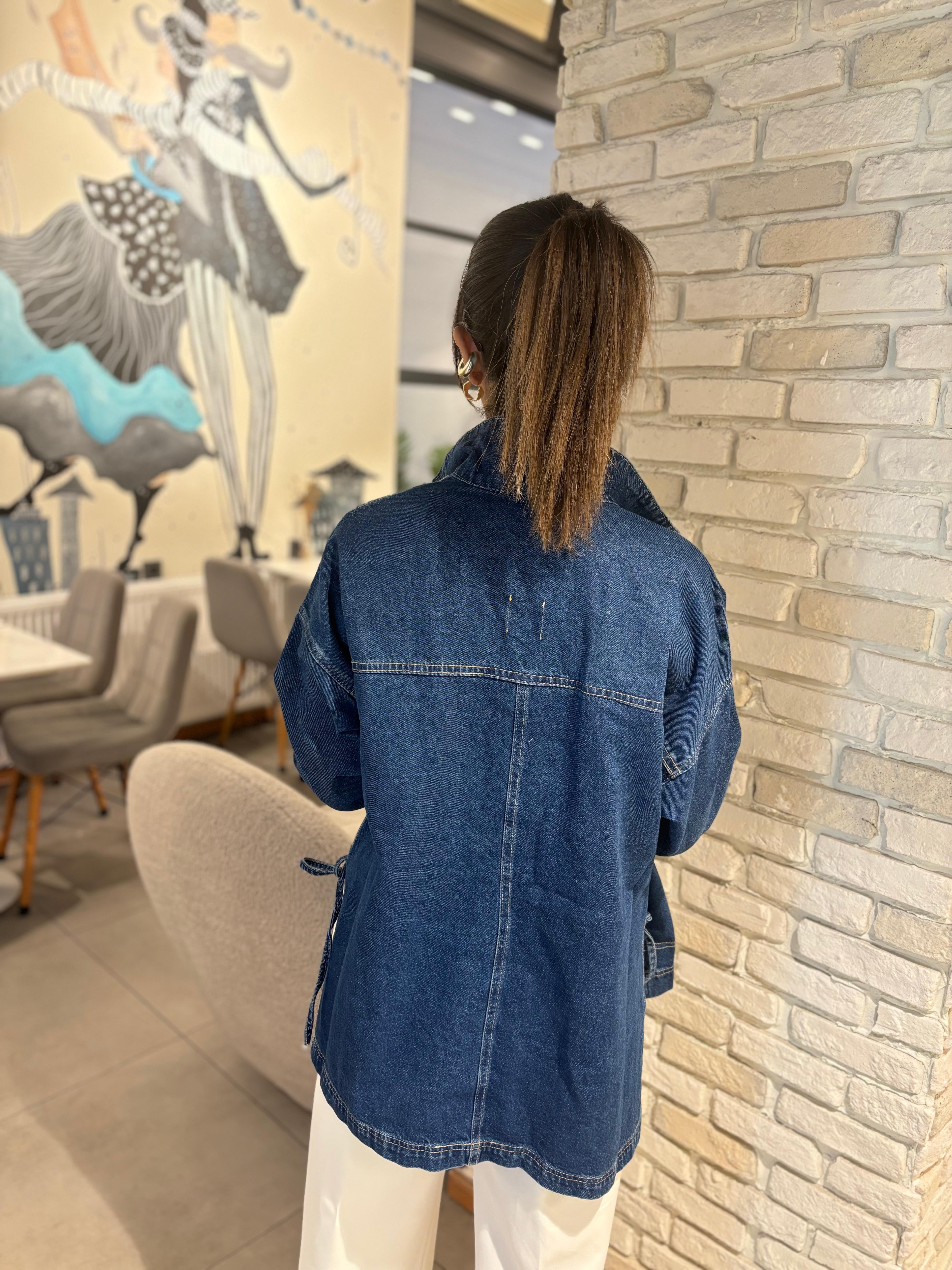 Oversize Denim Ceket