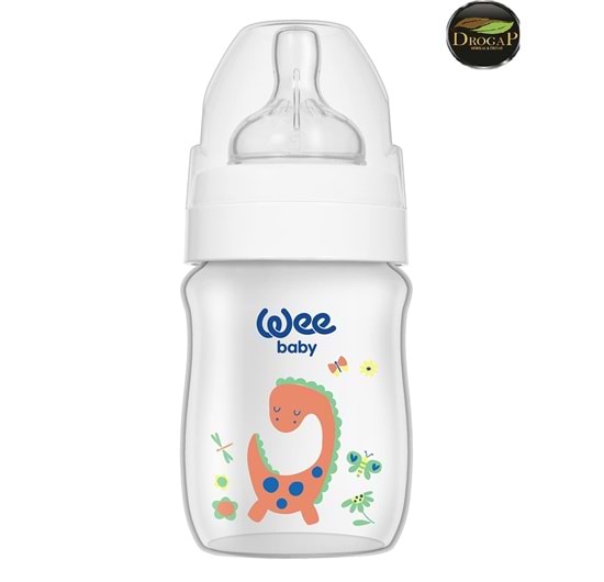 WEE BABY SAFARİ KLASİK GENİŞ AĞIZLI 150ML PP BİBERON 0-6 AY KOD 959
