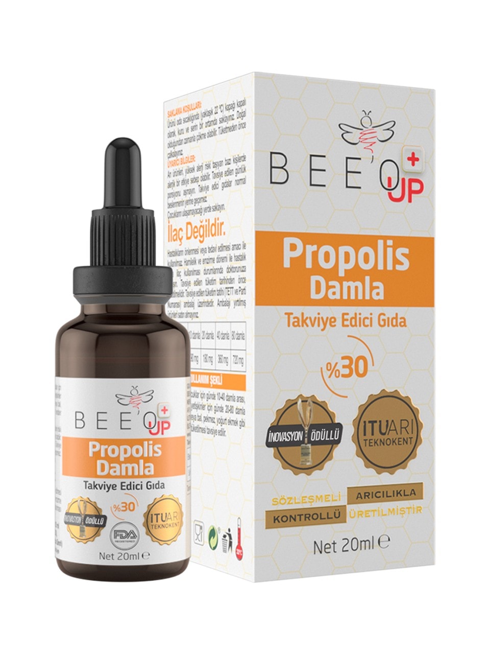 BEEOUP PROPOLIS %30 20ML DAMLA