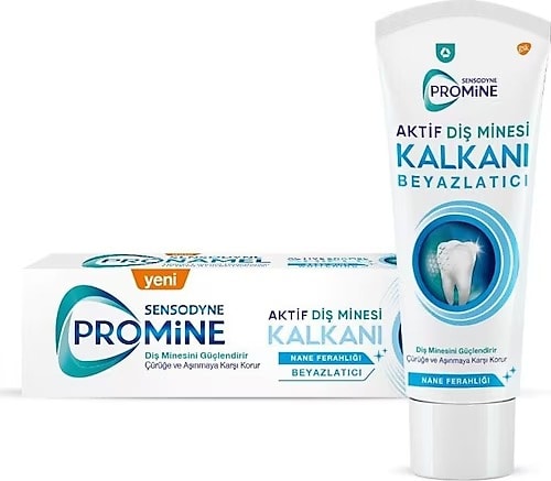 SENSODYN PROMINE AKTİF DİŞ MİNESİ KALKANI BEYAZLATICI 75ML DİŞ MACUNU