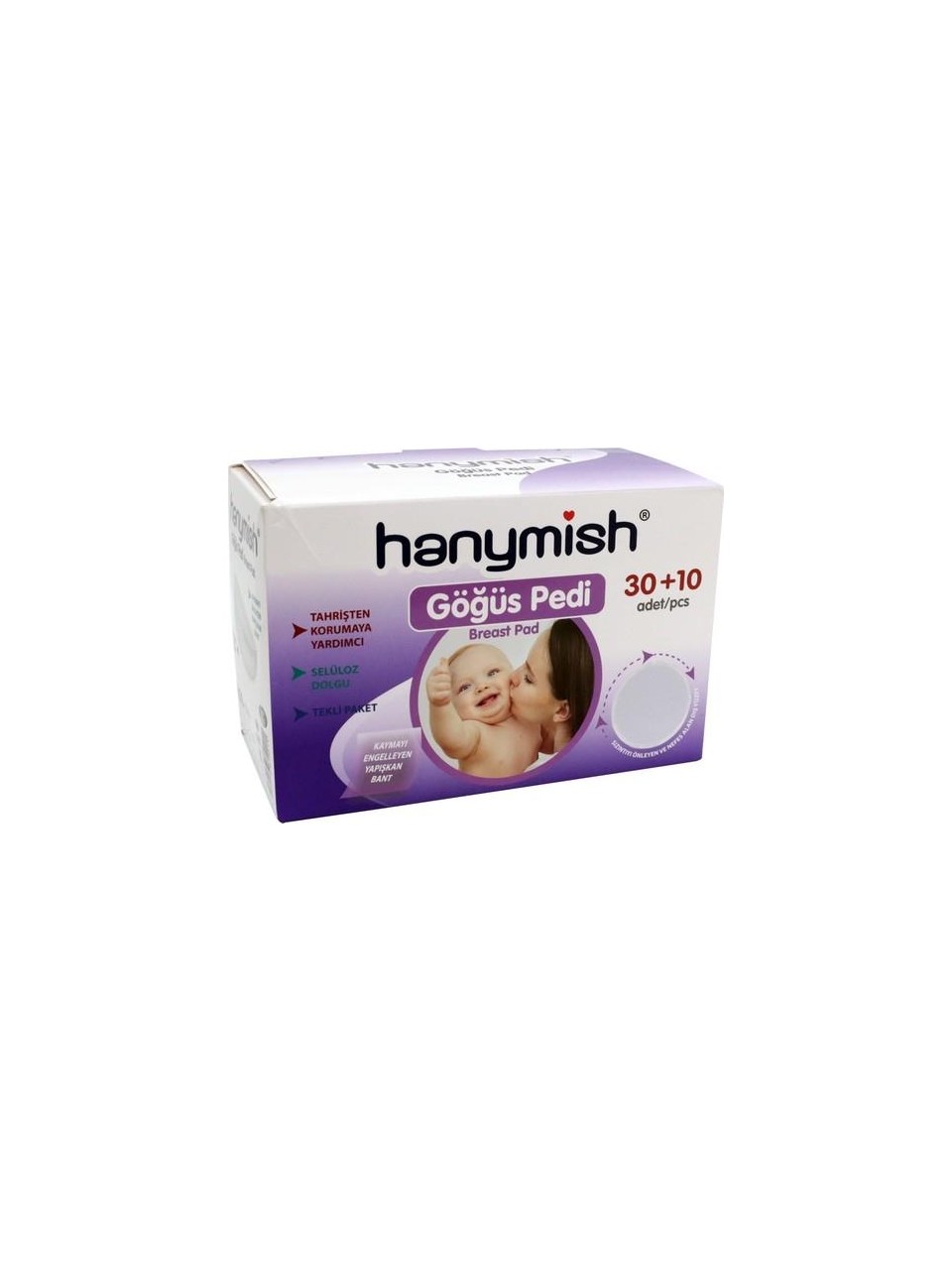 HANYMISH GÖĞÜS PEDİ 40 LI (1021)