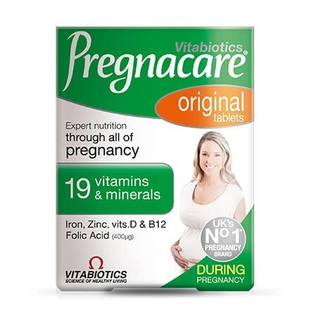 VITABIOTICS PREGNACARE ORGINAL 30 TABLET IRON ÇİNKO VİTAMİN D VİTAMİN B12