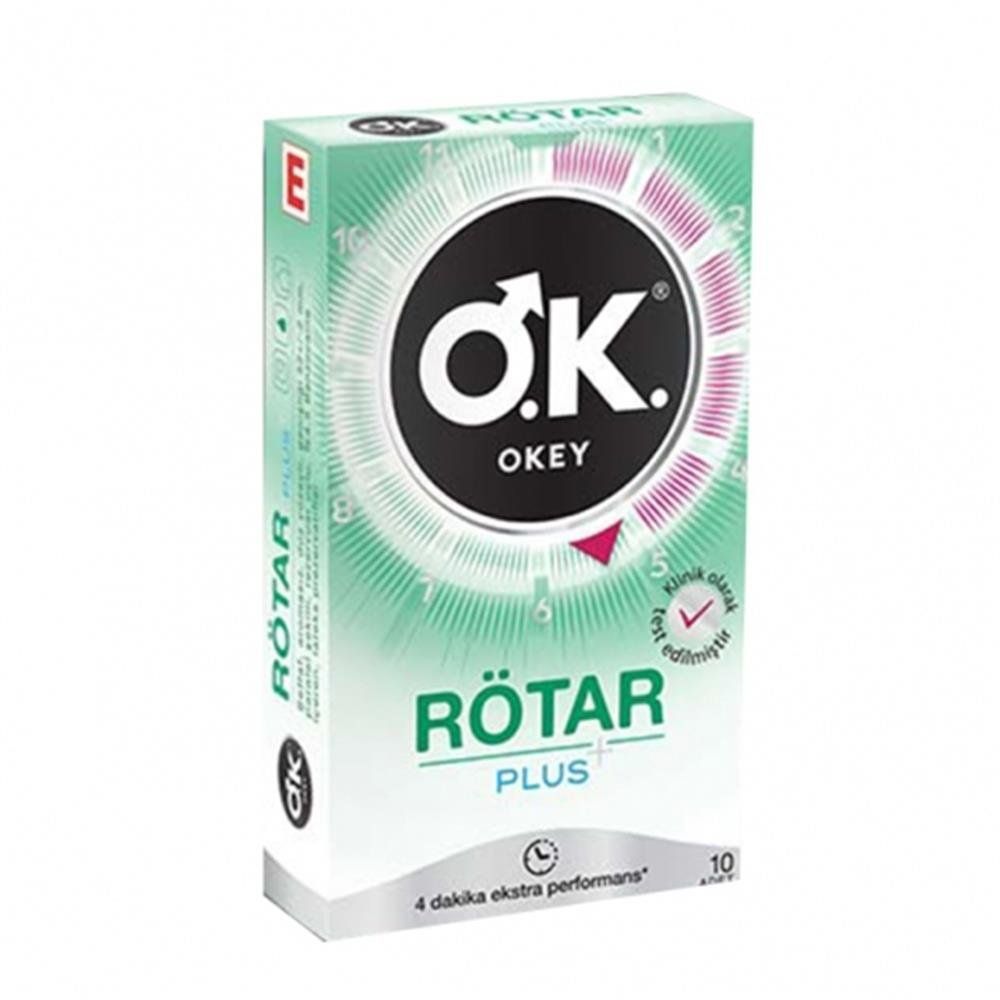 OKEY PREZERVATIF ROTAR PLUS 10 LU