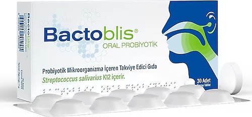 BACTOBLIS 30 TABLET PROBİYOTİK MİKROORGANİZMA