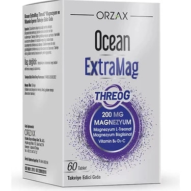 OCEAN EXTRAMAG 60 TABLET MAGNEZYUM