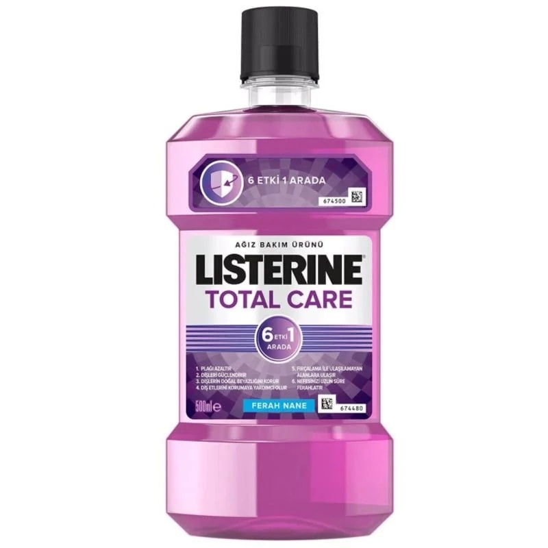 LISTERINE GAR.TOTAL CARE ZERO 500 ML