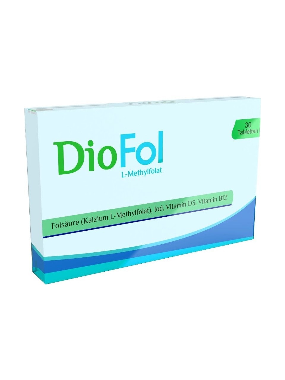 DIOFOL 30 TABLET FOLİK ASİT VİTAMİN D3 VİTAMİN B12