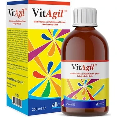 VITAGIL MULTİVİTAMİN MİNERAL 250ML ŞURUP