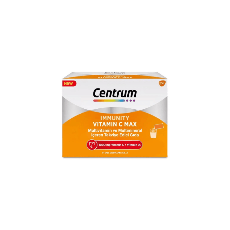 CENTRUM IMMUNITY VİTAMİN C MAX 14 SAŞE MULTİVİTAMİN MULTİMİNERAL