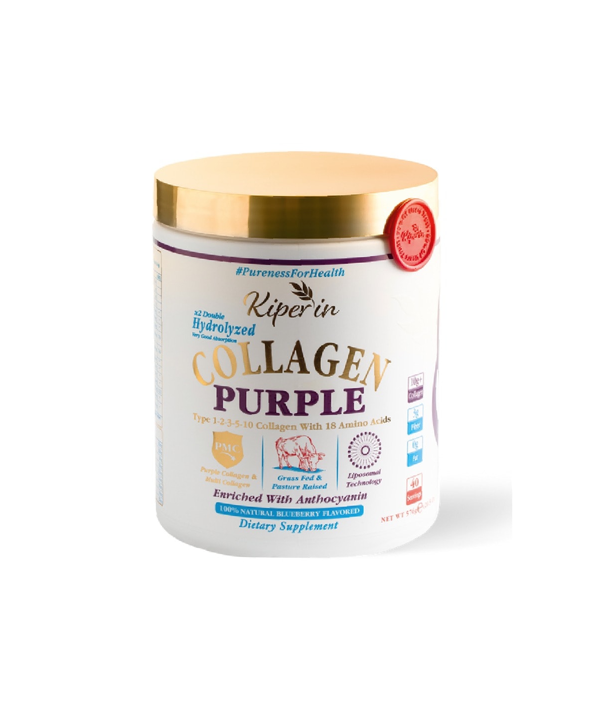 KİPPERİN COLLAGEN PURPLE 576GR