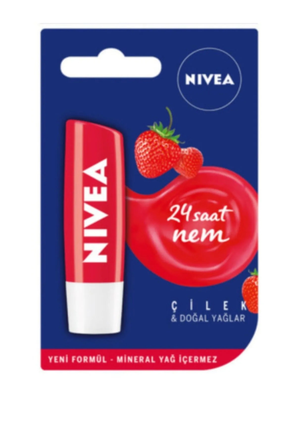 NIVEA LIP CARE SRAWBERRY