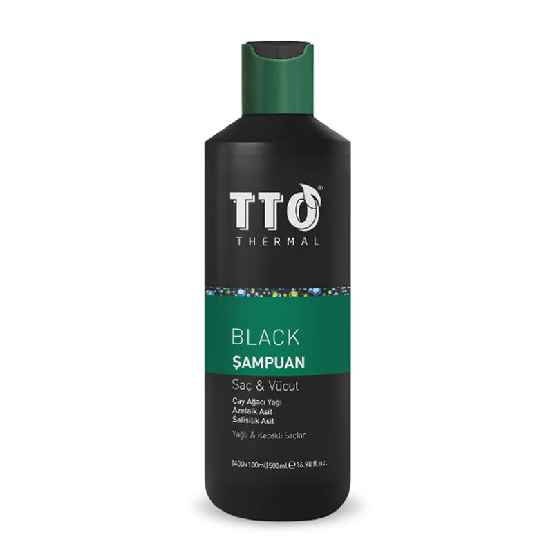 TTO THERMAL BLACK SAÇ VE VÜCUT ŞAMPUANI 400ML