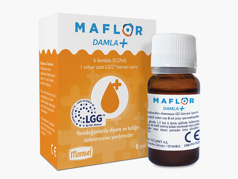 MAFLOR DAMLA 8ML SIVI FORMDA PROBİYOTİK MİKROORGANİZMA