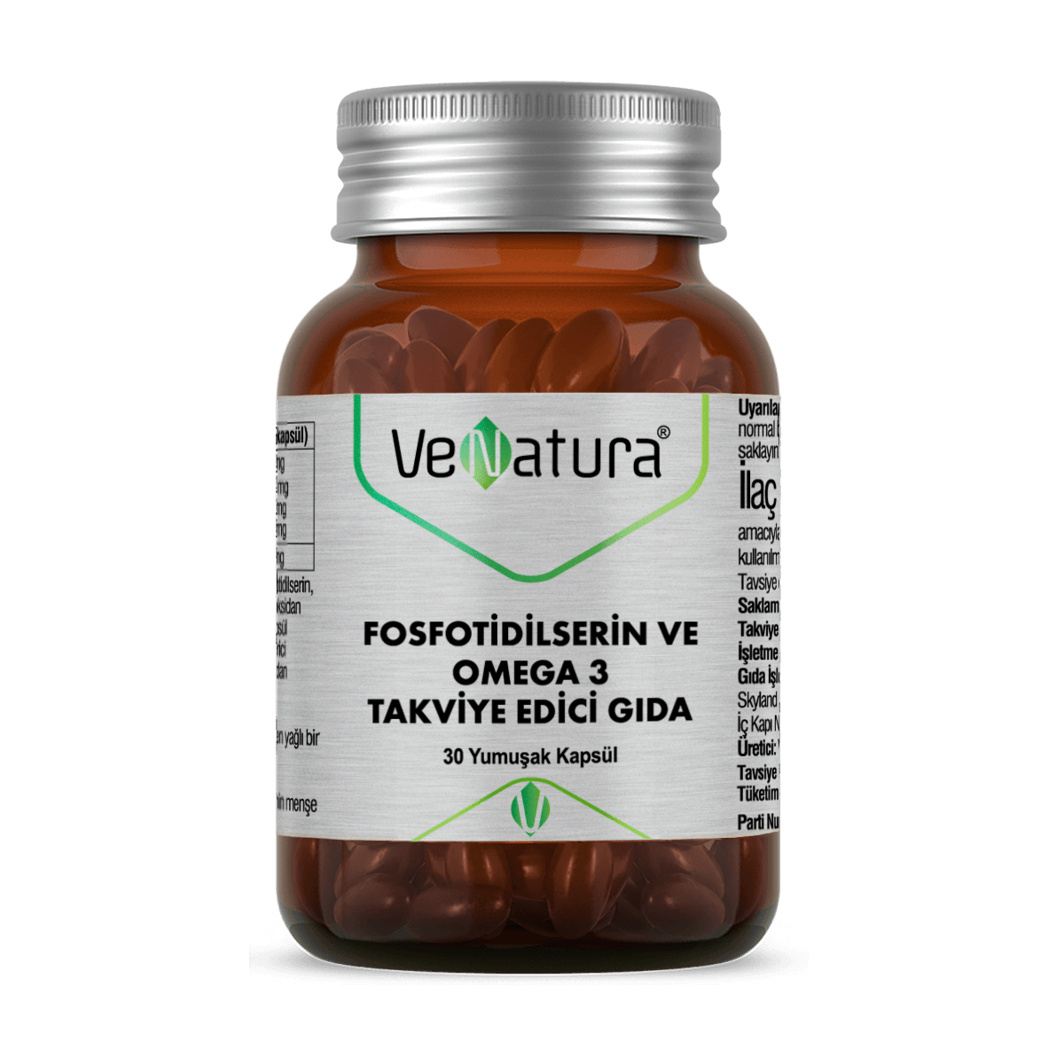 VENATURA FOSFOTİDİLSERİN OMEGA 3 30 YUMUŞAK KAPSÜL