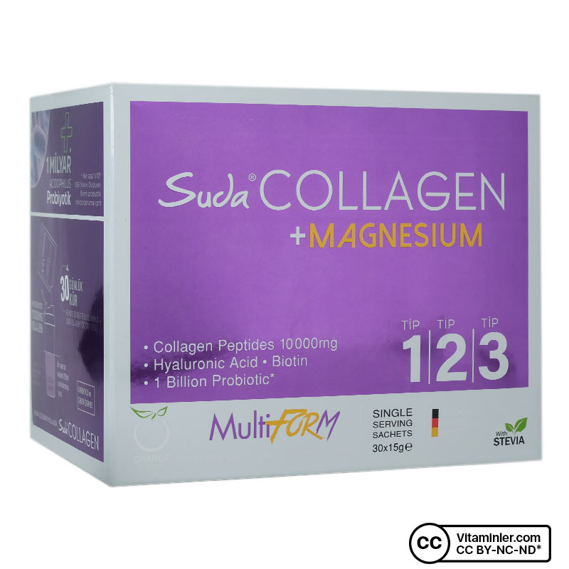 SUDA COLLAGEN MULTIFORM MAGNESIUM 15GRX30 SACHETS
