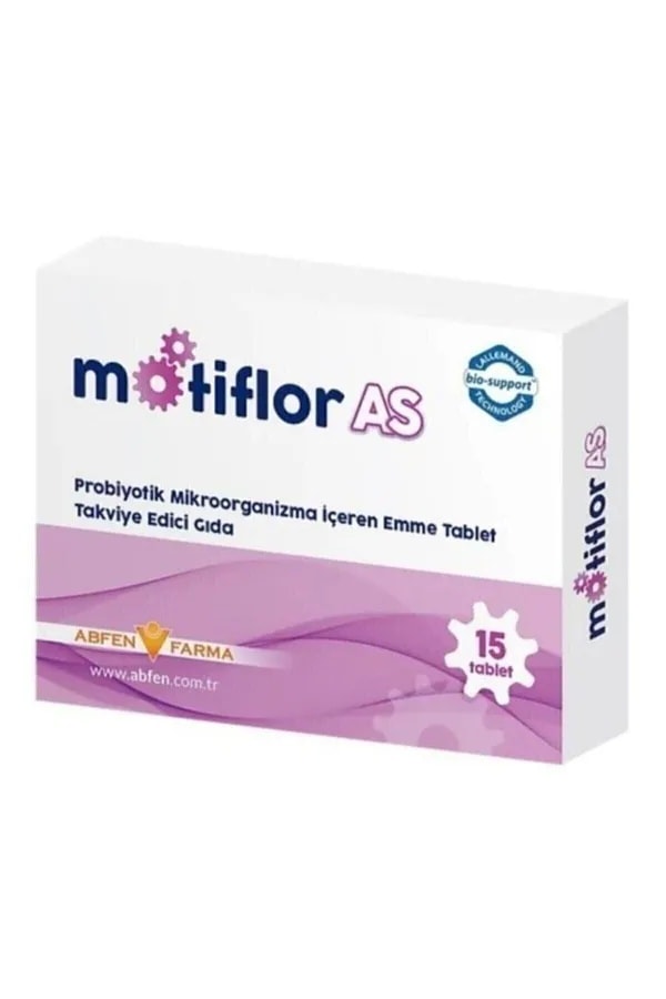 MOTIFLOR AS PROBIYOTIK 15 TABLET