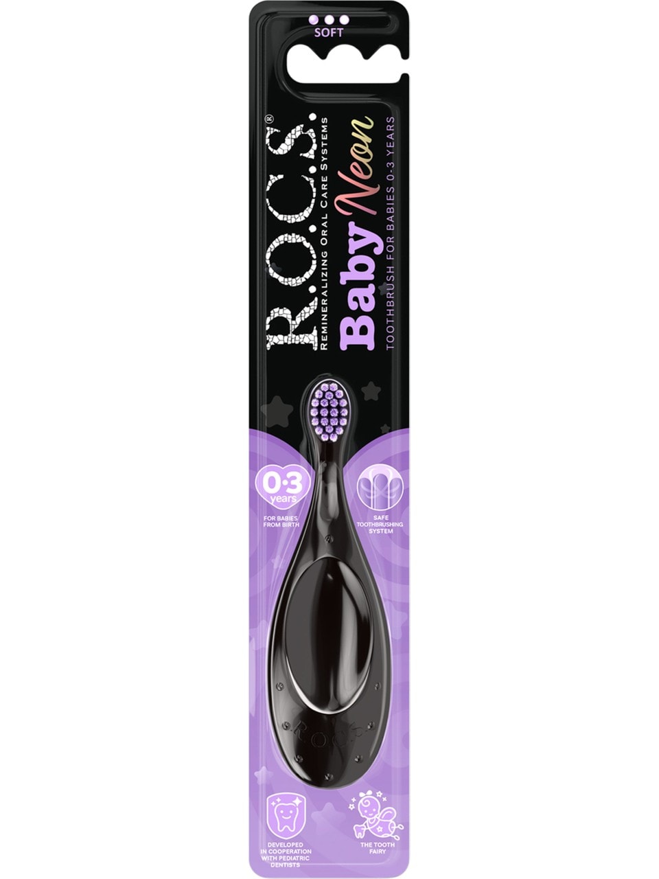 ROCS BABY NEON SOFT 0-3 YAŞ BEBEK DİŞ FIRÇASI