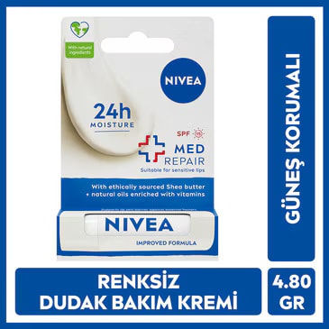 NIVEA LİP STİCK MED REPAİR SPF 15