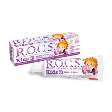ROCS KIDS 4-7 BALON SAKIZI DİŞ MACUNU