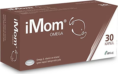 IMOM OMEGA 30 KAPSÜL OMEGA 3 VİTAMİN MİNERAL